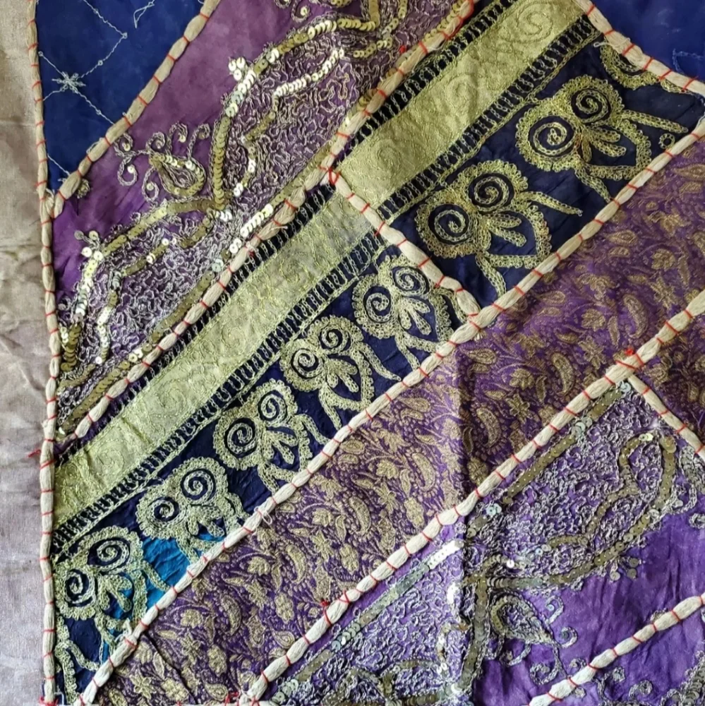 Handmade vintage wall hanging / decor